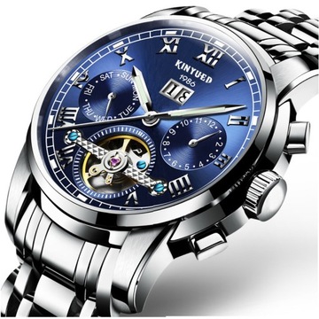 KINYUED mechanical watch dla mężczyzn