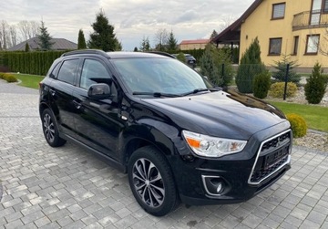 Mitsubishi ASX I SUV 1.6 MIVEC 117KM 2013 Mitsubishi ASX Czarny LIFTOWY ASX 1.6 Benz SER...