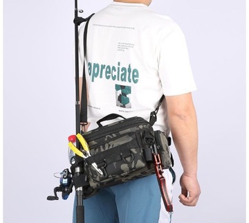 Туристический рюкзак FISHING Vest Тактическая поясная сумка.