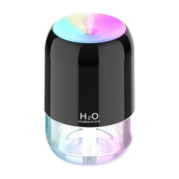 200ml Humidifier Car Essential Oil Diffuser Quiet 2.8x4.3inch for Black