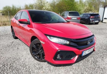 Honda Civic X Hatchback 5d 1.5 VTEC Turbo 182KM 2018 Honda Civic Honda Civic X 1.5T pelna opcja 1.5 Benzyna 182KM, zdjęcie 1