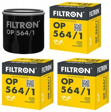 3× FILTRON FILTR OLEJE