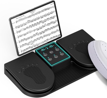 Uniwersalny Pedał do Przewracania Stron Bluetooth Szeroka Kompatybilność