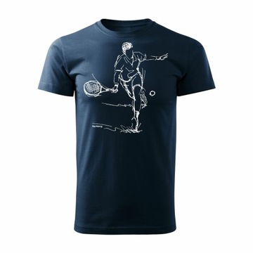 Koszulka z tenisistą Tennis do tenisa dla tenisisty na prezent
