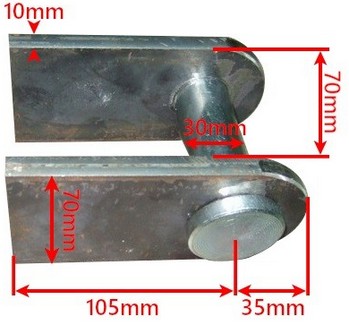 КРЕПЛЕНИЕ УШИНЫ ПРИВОДА, диаметр штифта 30