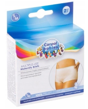 CANPOL Трусики послеродовые многоразовые 2 шт. L/XL.