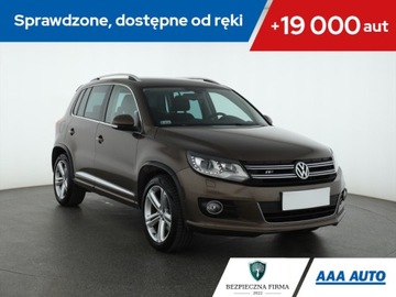 Volkswagen Tiguan I SUV Facelifting 2.0 TDI CR DPF BlueMotion 140KM 2014 VW Tiguan 2.0 TDI, Salon Polska, Serwis ASO, 4X4