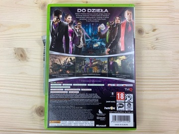 SAINTS ROW THE THIRD 3 дисковый идеал - cib PL XBOX 360