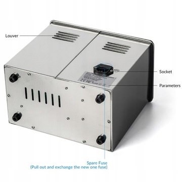 GT SONIC УЛЬТРАЗВУКОВОЙ ОЧИСТИТЕЛЬ VGT- 1730QTD СЪЕМНАЯ КОРЗИНА 3 Л