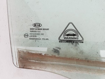 KIA PRO CEED 07-12 SKLO (OKNO) DVEŘE PRAVÝ PŘEDNÍ 07R