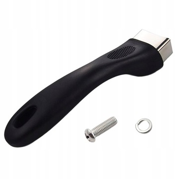 Patelnie z uchwytem bakelitowym 163 mm czarne