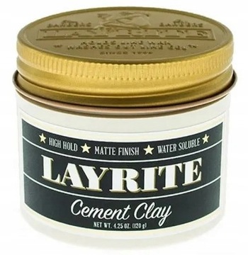 LAYRITE Cement Clay Glinka MOCNA MATOWA Do Wł.120g
