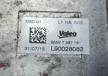 BMW I3 2015R MĚNIČ SVĚTLA MODUL LED VALEO 7367751