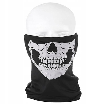 БАНДАНА ЮБКА ШАРФ ТЕРМОАКТИВНАЯ МАСКА ЧЕРЕП ЧЕРЕП ДЛЯ МОТОВЕЛОСИПЕДА