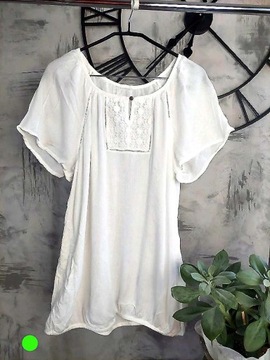 Made in Italy atrakcyjna tunika roz 44