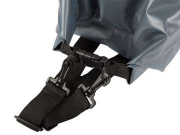 Водонепроницаемая дорожная сумка-рюкзак из нейлона 30 л, серая, регулируемая