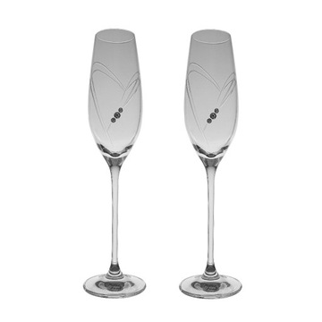 Kieliszki do Szampana ślub jubileusz Nataly 210ml