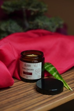 АРОМАТИЧЕСКАЯ СВЕЧА ПЧЕЛИЧНЫЙ ВОСК 120 МЛ РОЗА