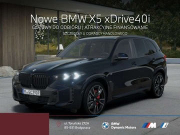 BMW X5 G05 SUV Facelifting 3.0 40i 381KM 2026 BMW X5 xDrive40i 381KM mHEV - Gotowy do Odbioru - Hak Holowniczy - Kamera