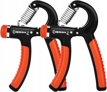 Hand Grip Strengthener (2-Pack), 5-60kg Adjustable