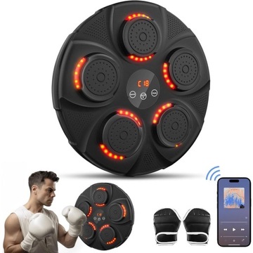 МУЗЫКАЛЬНЫЙ БОКС-МАШИНА BLUETOOTH НА ТРЕНИРОВОЧНОЙ БОКСЕРСКОЙ СТЕНЕ