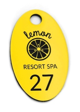 БРЕЛКИ для отеля ДВУХСТОРОННИЕ НОМЕРА 10 ШТ.