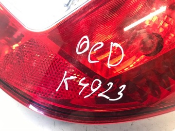 OPEL CORSA D 2008 PRAVÁ STRANA SVĚTLO ZADNÍ