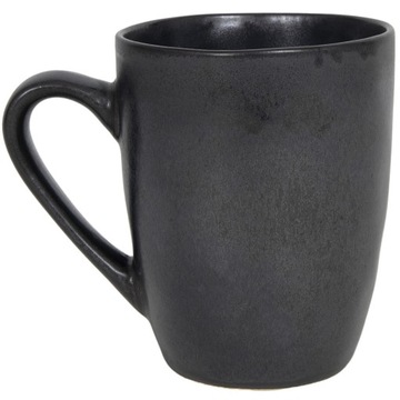 CERAMICZNY KUBEK MANHATTAN 350ML CZARNY UNIKATOWY