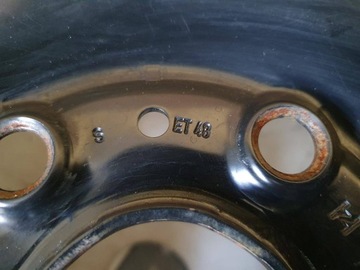 DISK OCELOVÝ VOLKSWAGEN OE 5Q0601027Q 6.0" X 16" 5X112 ET 48