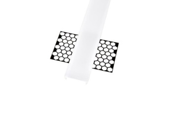 Плоский алюминиевый профиль для светодиодных лент OXI-Dx, пластины 2м, с абажуром