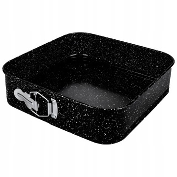 ПРОТИВЕНЬ ДЛЯ ВЫПЕЧКИ ПЛИТКИ ДЛЯ ТОРТА КВАДРАТНАЯ ФОРМА 24см СО СЪЕМНЫМ ДНОМ