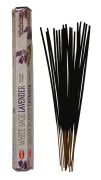 KADZIDEŁKA WHITE SAGE LAVENDER BIAŁA SZAŁWIA LAWENDA HEM 20szt.