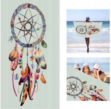 DUŻY RĘCZNIK PLAŻOWY 100x180cm KĄPIELOWY SZYBKOSCHNĄCY MIKROFIBRA XXL