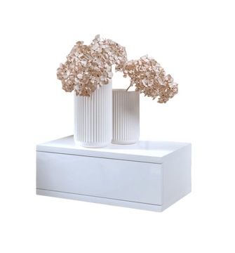 SZAFKA NOCNA WISZĄCA LOFT Z SZUFLADĄ BIAŁY - BIAŁY