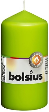 Bolsius Świeca Klasyczna Pieńkowa 120/58 ZIELONA