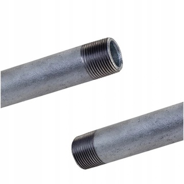 Rura stalowa gwintowana ocynk 1/2'' 8cm