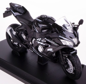 МОДЕЛЬ KAWASAKI NINJA ZX10RR МЕТАЛЛ МОТОР WELLY 1:18