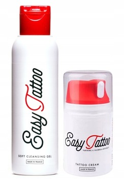 Easytattoo Zestaw do pielęgnacji tatuażu krem żel