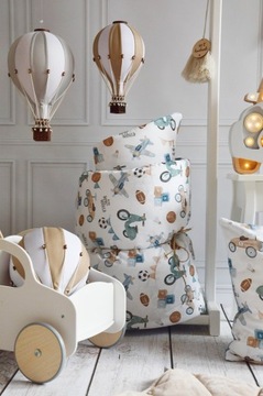 Бархатная противоударная подушка в виде бабочки в стиле ретро для мальчика