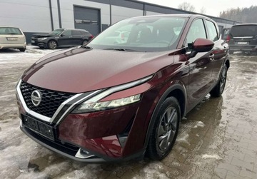 Nissan Qashqai III Crossover 1.3 DIG-T MHEV 140KM 2022 Nissan Qashqai 1.3 Benzyna 140 KM LED Nawigacja Kamera Radar Sensor 1.3
