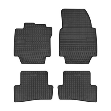 DYWANIKI SAMOCHODOWE GUMOWE RENAULT CAPTUR CZARNE