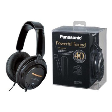 Słuchawki nauszne z kablem Panasonic RP-HTF295E-K