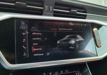 Audi A7 C8 Sportback 3.0 55 TFSI 340KM 2018 Audi A7 Sportback Matrix Fotele konturowe Pneumatyka Radary ACC Virtual Do, zdjęcie 23