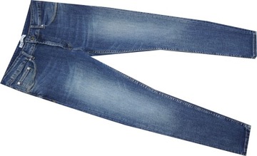 ZARA_W32 L30_ SPODNIE jeans Z ELASTANEM V645