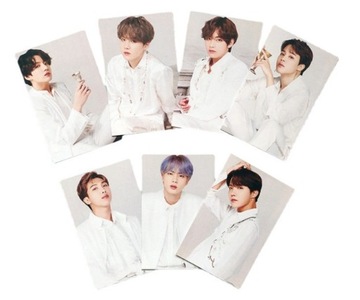 BANGTAN BOYS KARTY LOMO 7 SZTUK kpop k-pop bts