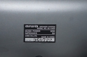 АВТОНОМИКИ AIWA SX-C400 SX-R230 АКЦИЯ