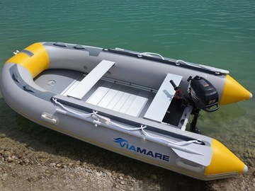 VIAMARE 330 ВОЗДУШНАЯ ПАЛУБА ПОНТОН - ИНДУЦИОННЫЙ ПОЛ