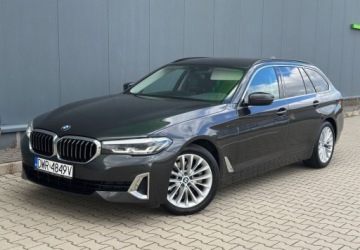 BMW Seria 5 G30-G31 Touring Facelifting 2.0 520i 184KM 2023 BMW Seria 5 BMW Seria 5 520i mHEV Luxury Line 2.0 Benzyna 184KM, zdjęcie 1