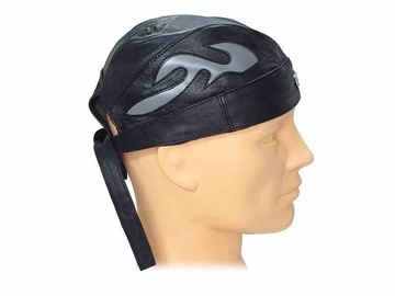 КОЖАНАЯ ШЛЯПА NAL-755 СЕРАЯ - ТЕЛЯЧЬЯ КОЖА