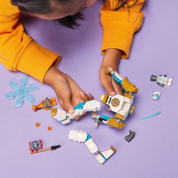 LEGO NINJAGO 71761 ЭНЕРГЕТИЧЕСКИЙ МЕХ ЗЕЙН ЭВО ДЛЯ ДЕТЕЙ ОТ 6 ЛЕТ И СТАРШЕ